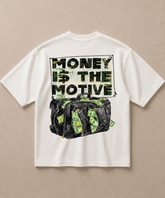 Money Is The Motive - Premium French Terry Oversized T-shirt