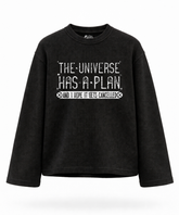 The Big Picture - Waffle Knit Oversized Full Sleeve