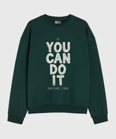 You Can Do It - Cozy Delight: Winter Bliss Unisex Oversized Sweatshirt (400 GSM)