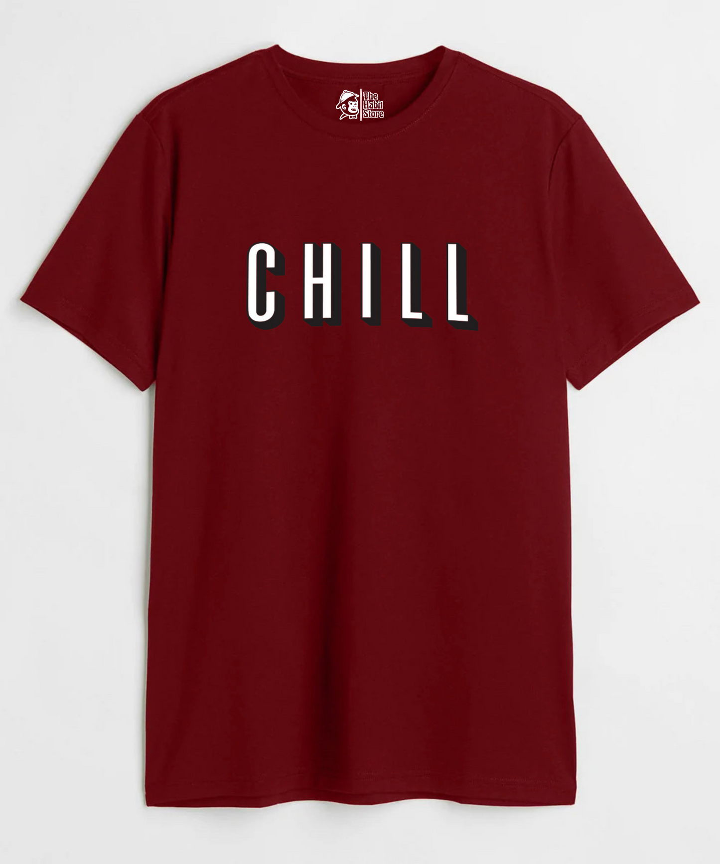 Chill Unisex Round Neck Half Sleeve T-shirt