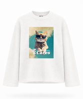 हु Cares - Waffle Knit Oversized Full Sleeve