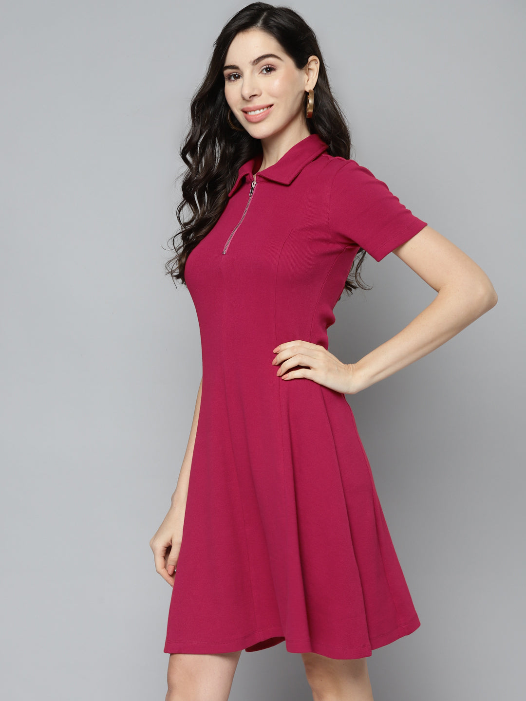 Women Polo Skater Dress
