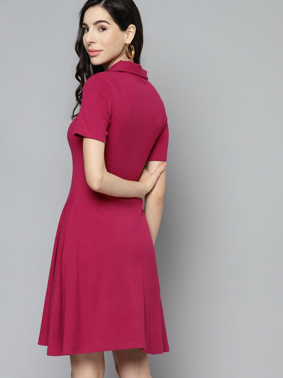 Women Polo Skater Dress
