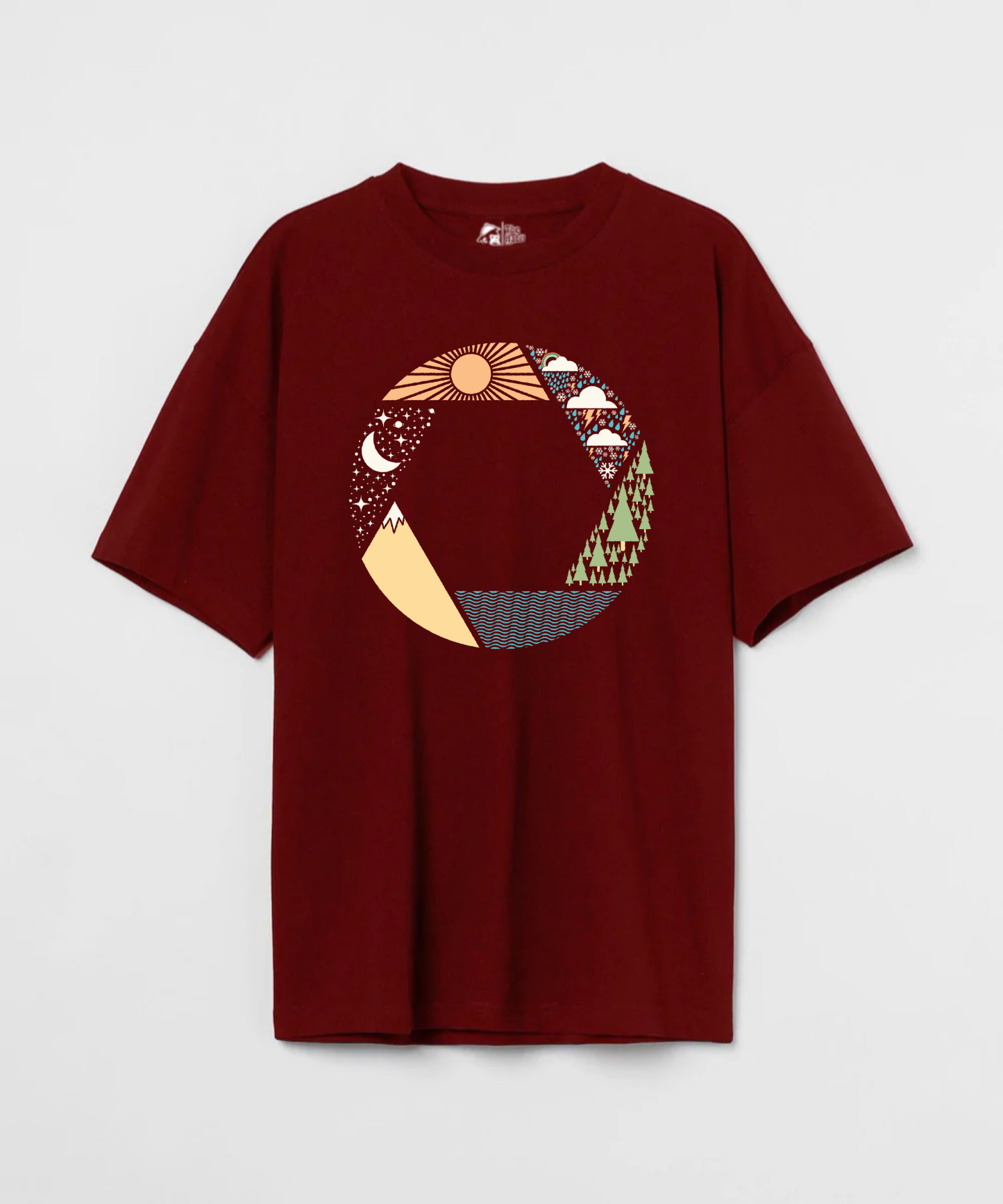 Capture Nature 240 GSM Unisex Oversized T-shirt