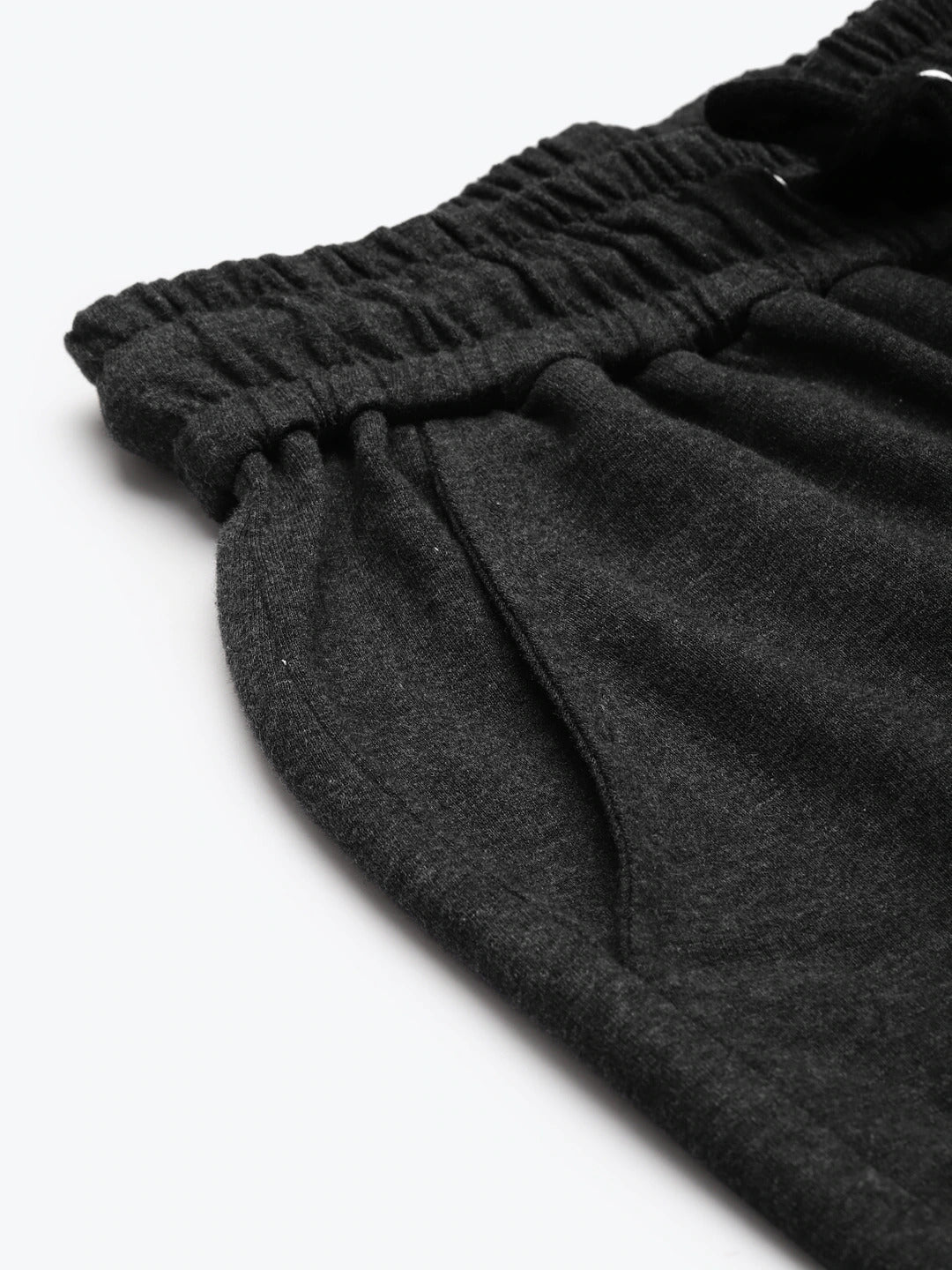 Women Dark Grey Track Pant With Zipper