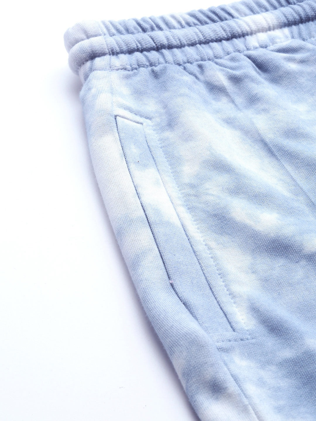 Women Blue Tie Die Joggers