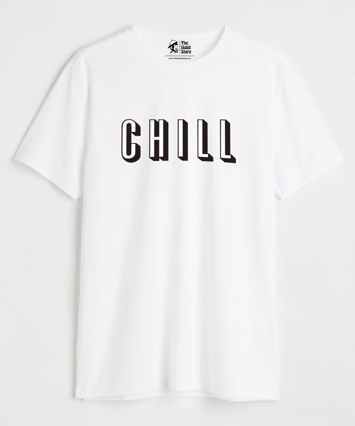 Chill Unisex Round Neck Half Sleeve T-shirt