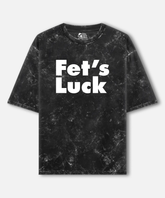Fet's Luck Acid Wash Oversized T-shirt | 240 GSM
