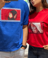 Spider-Man / Spider-Gwen – Couple Oversized Fit T-shirts (Set of 2)