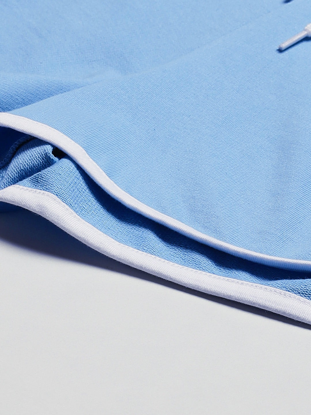 Women Solid Blue Regular Shorts