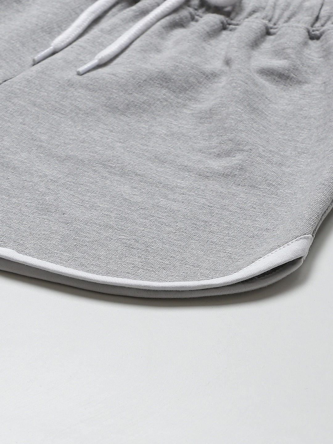 Women Solid Grey Regular Shorts