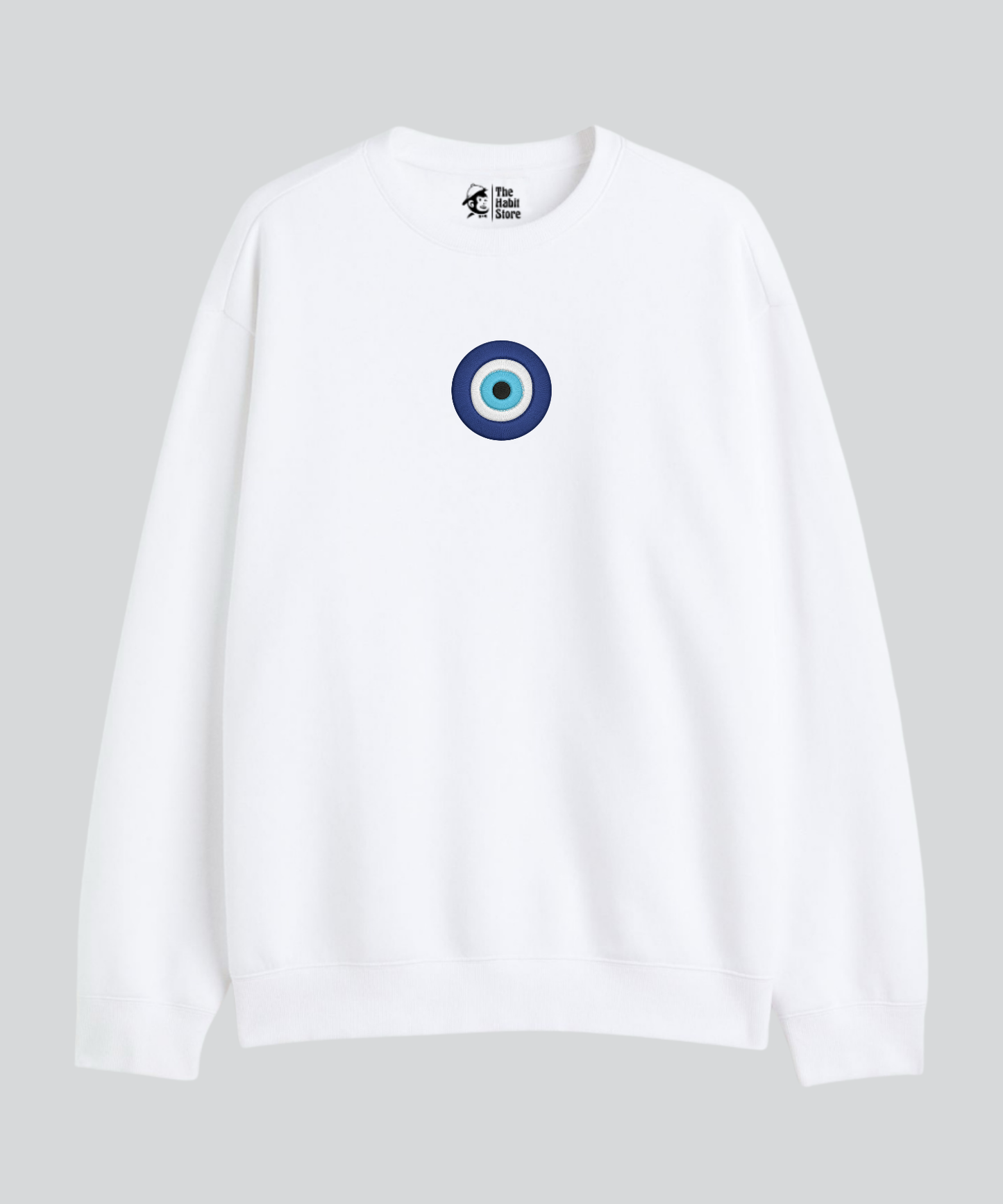 Good Vibes Only ๐งฟ Embroidered - Cozy Delight: Winter Bliss Unisex Oversized Sweatshirt (400 GSM)