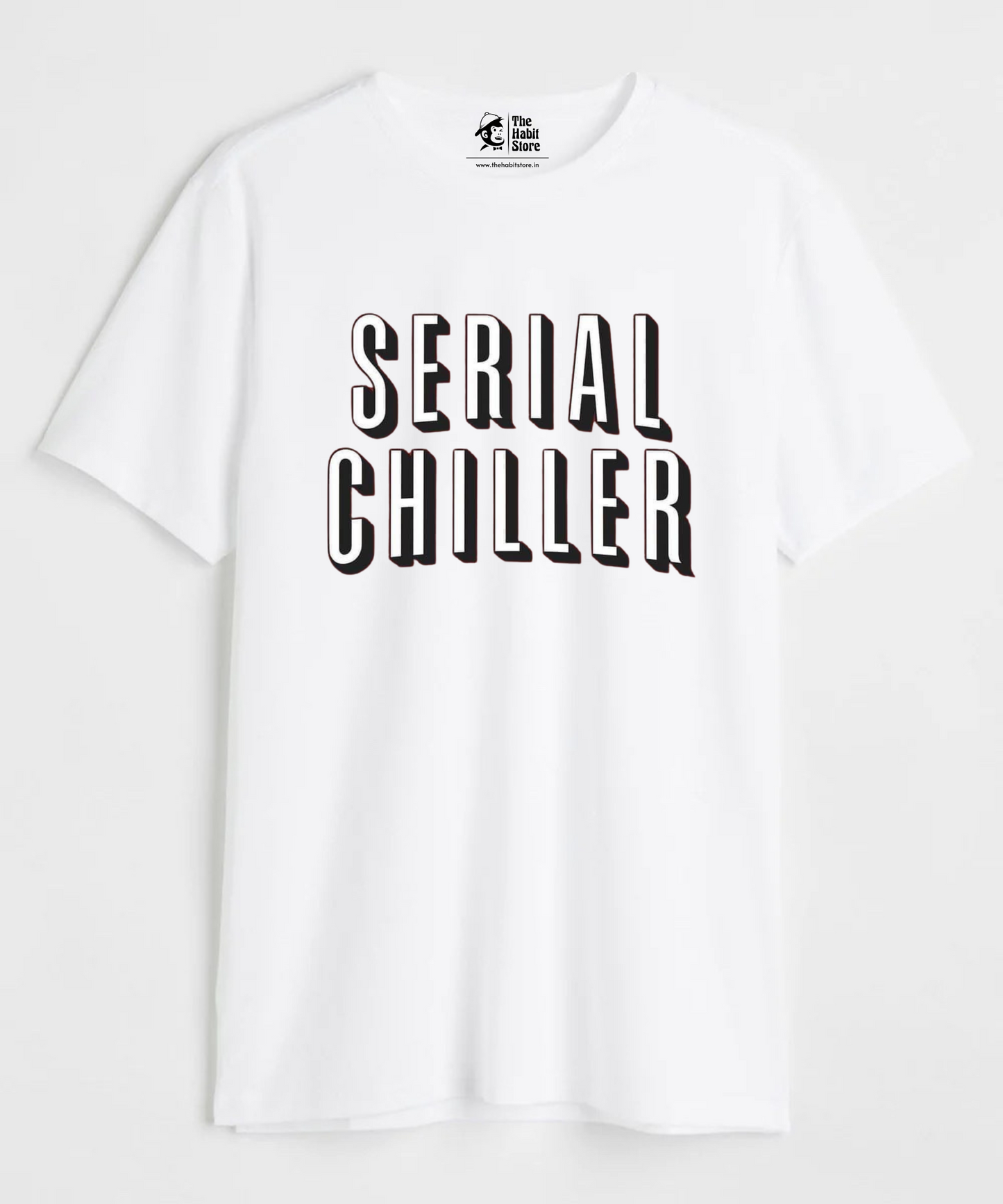 Serial Chiller Unisex Round Neck Half Sleeve T-shirt