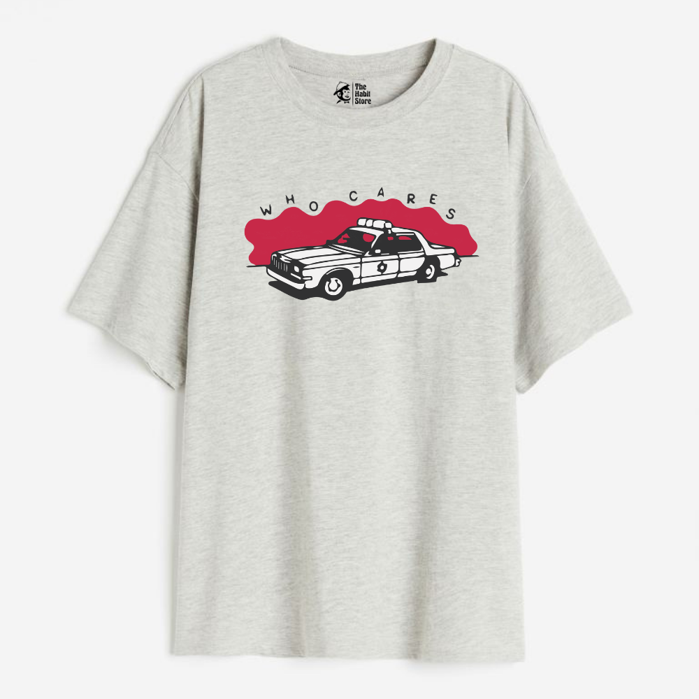 Who Cares Lightweight 180 GSM Unisex Oversized T-shirts