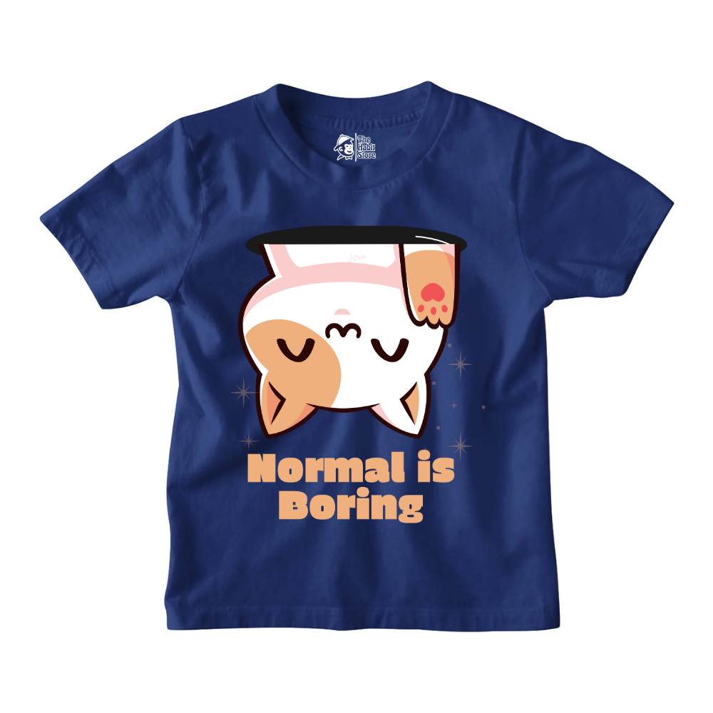 Normal is Boring Kids' T-Shirts for Nonstop Smiles!
