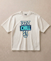Just Chill Dude - Premium French Terry Oversized T-shirt