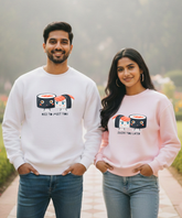 Rice to Meet You – Sushi You Later – Couple Oversized Sweatshirts (Set of 2) | Premium 400 GSM
