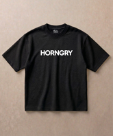 Horngry - Premium French Terry Oversized T-shirt