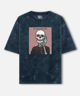 You Should Have Died Acid Wash Oversized T-shirt | 240 GSM