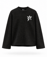 Habit Star Waffle Knit Oversized Full Sleeve