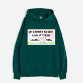 "Life is Short - Oversized Winter Dreams: Premium 400 GSM Hoodies"