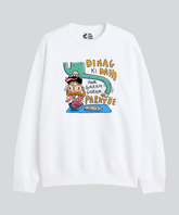 Dimag Ki Dahi - Cozy Delight: Winter Bliss Unisex Oversized Sweatshirt (400 GSM)