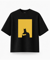 Batman — Waffle Knit Boxy Oversized T-shirt