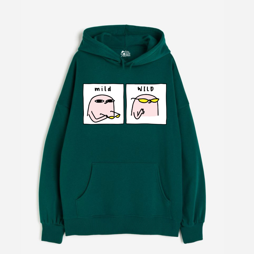 "Mild & Wild - Oversized Winter Dreams: Premium 400 GSM Hoodies"