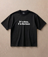 I'm Batman - Premium French Terry Oversized T-shirt