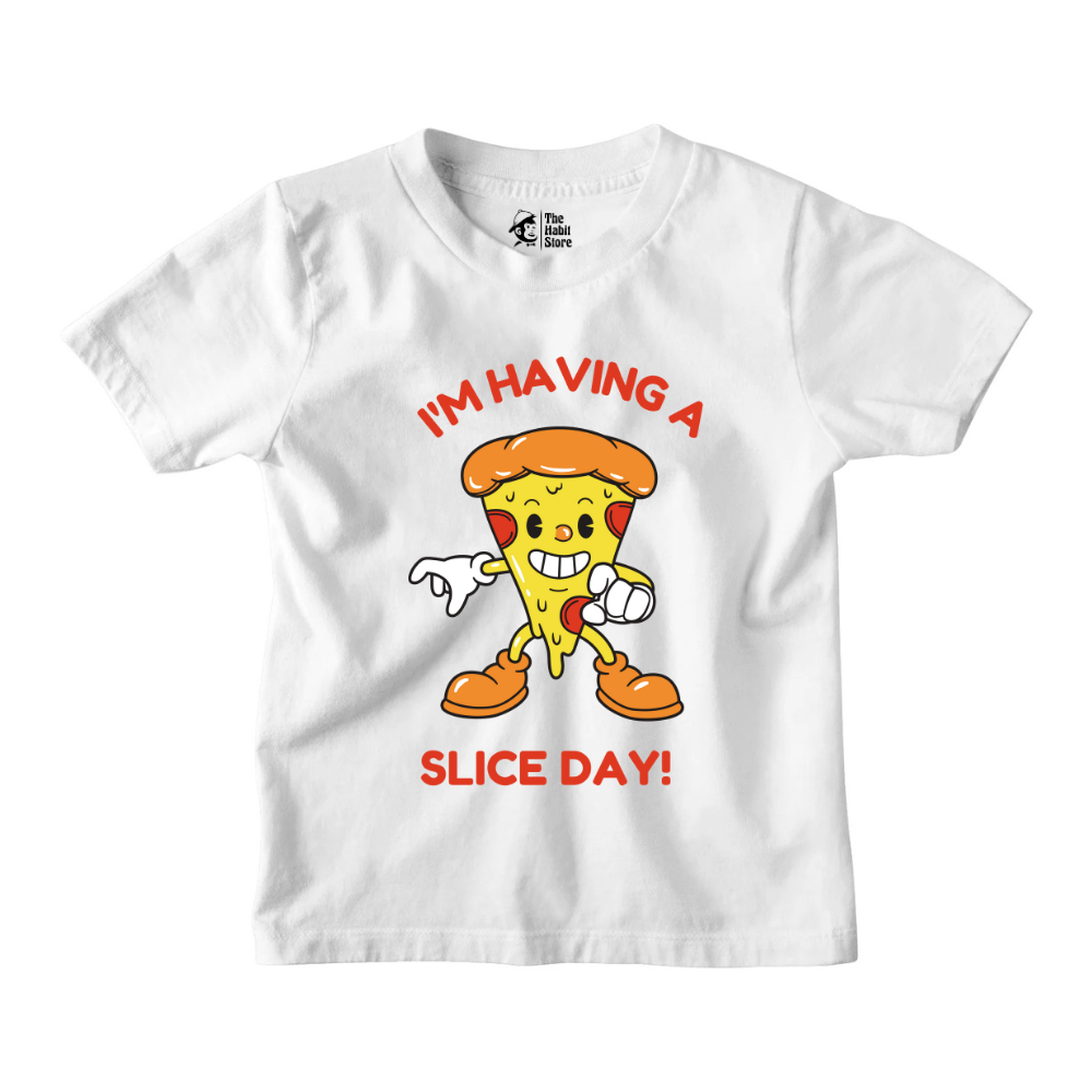 Having a Slice Day Kids' T-Shirts for Nonstop Smiles!