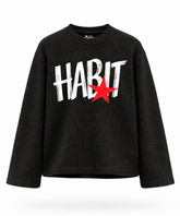 Habit - Waffle Knit Oversized Full Sleeve