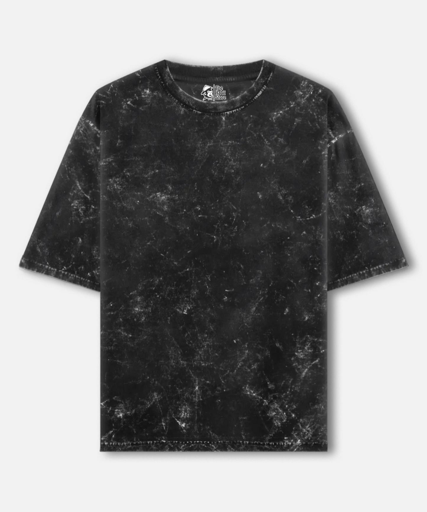5 Bold Shades - Acid Wash 240 GSM Oversized T-Shirts - 5 Bold Shades