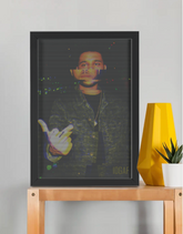 IDGAF Poster Frame