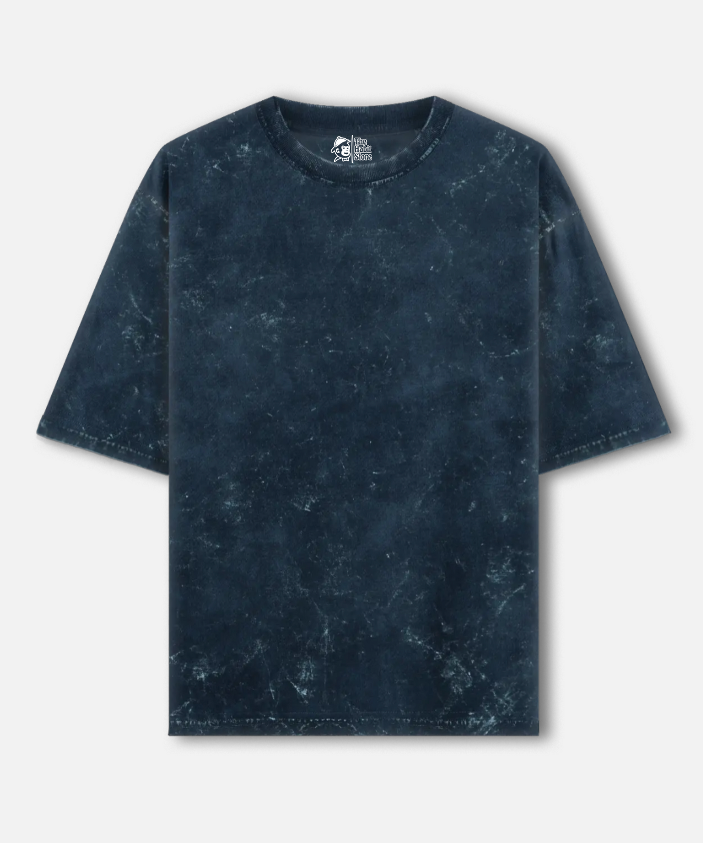 5 Bold Shades - Acid Wash 240 GSM Oversized T-Shirts - 5 Bold Shades