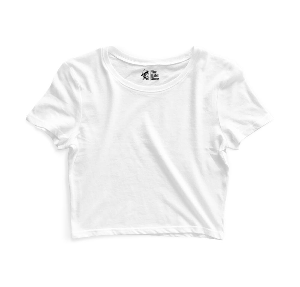 Women's Solid Crop Top - 5 Colours