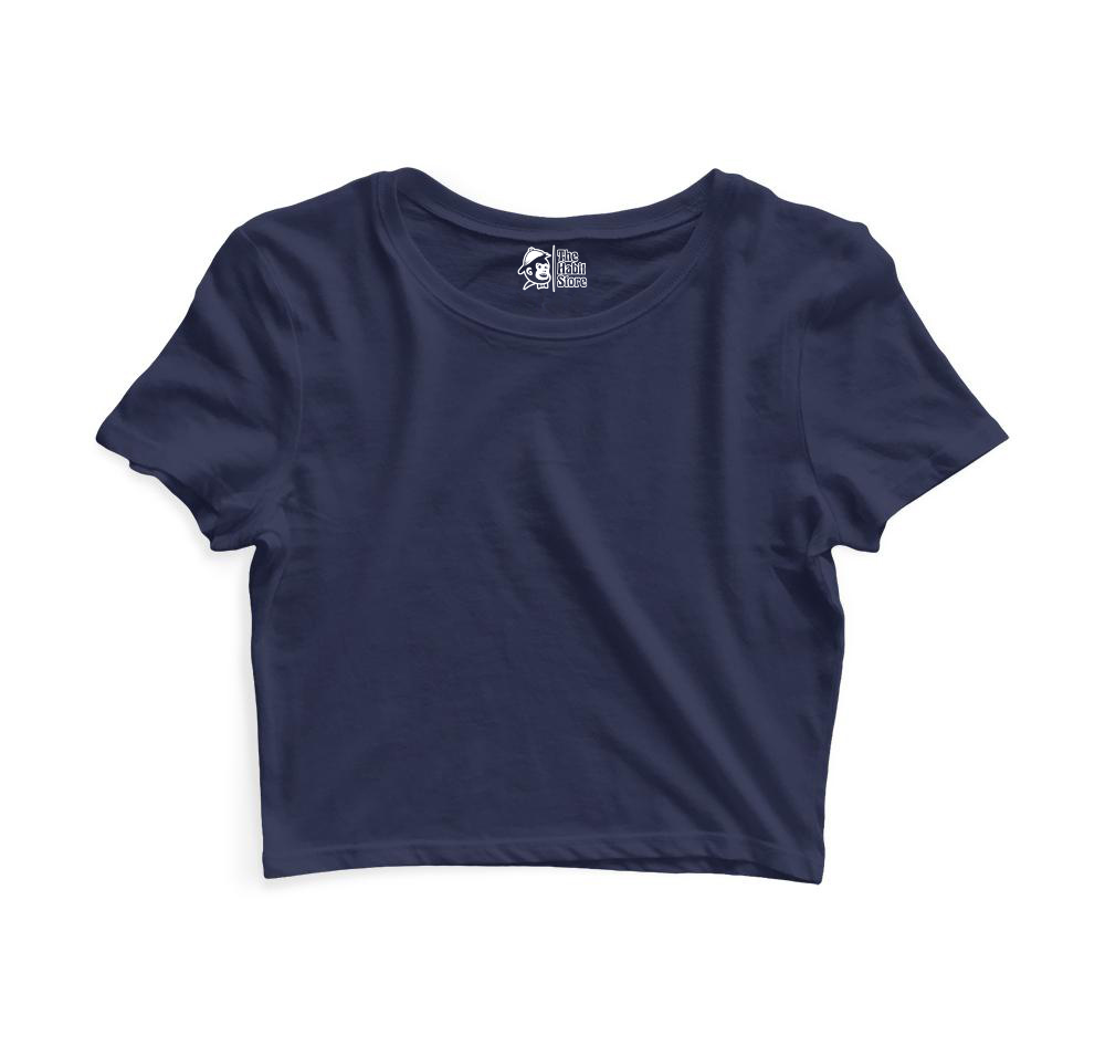 Women's Solid Crop Top - 5 Colours