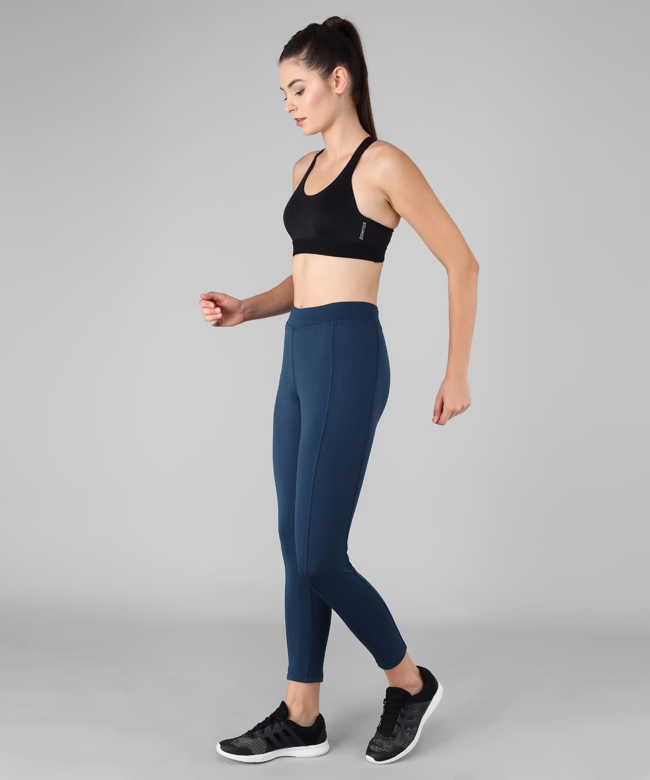 Women Solid Air Force Leggings