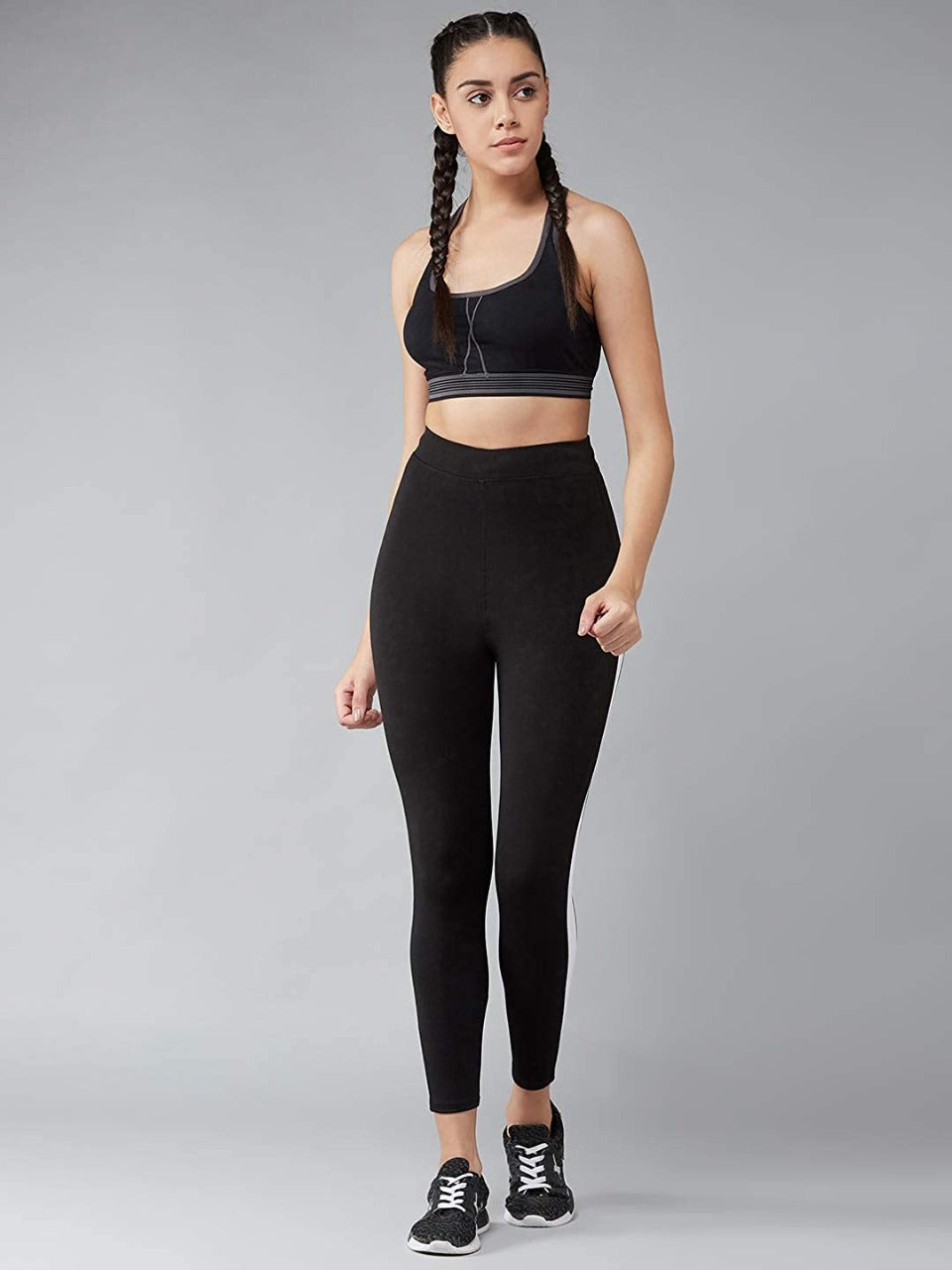 Women Black Hight Waist Leggings