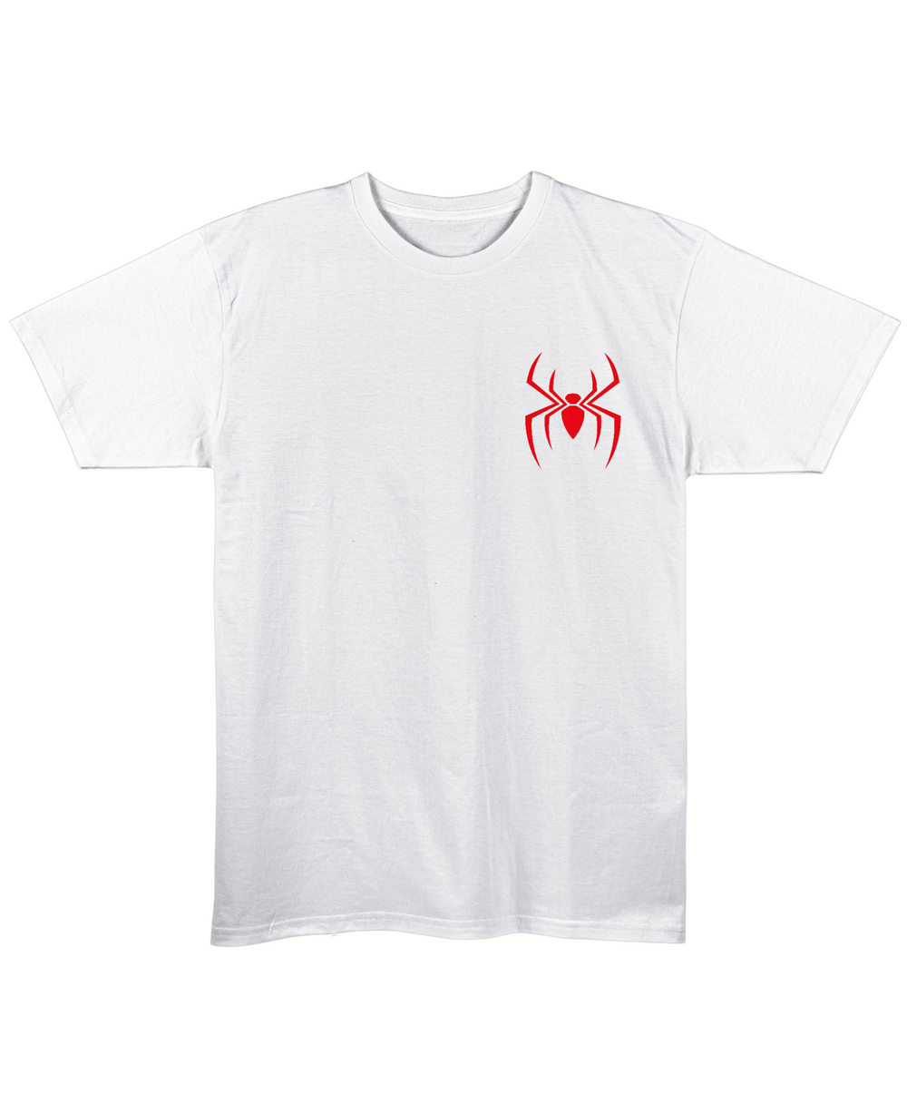 Great Power, Great Responsibility Spider Man – Couple Regular Fit T-shirt - White Front