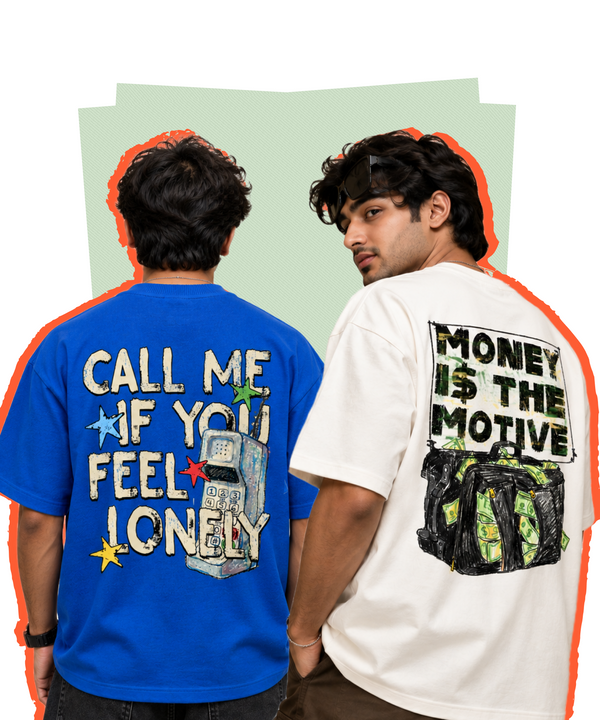 French Terry Oversized – Back Print Edition