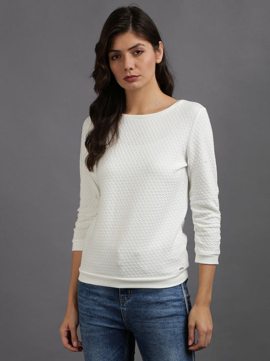 White Solid Top