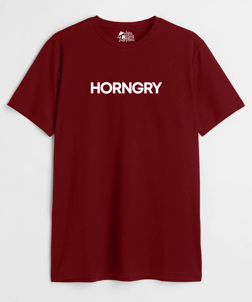 Horngry - Regular Fit Unisex T-Shirt