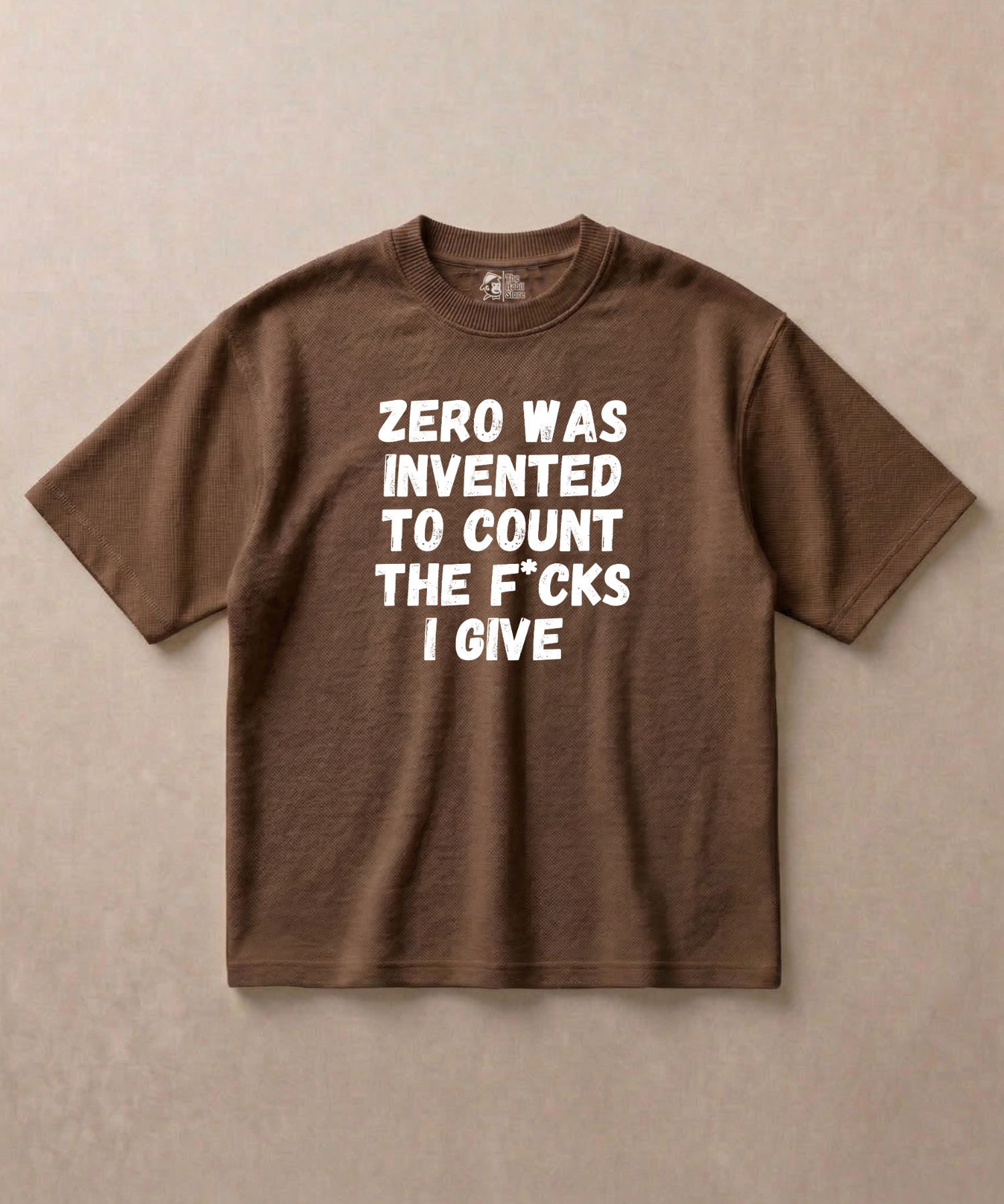 This is What Zero Was Invented For - Premium French Terry Oversized T-shirt