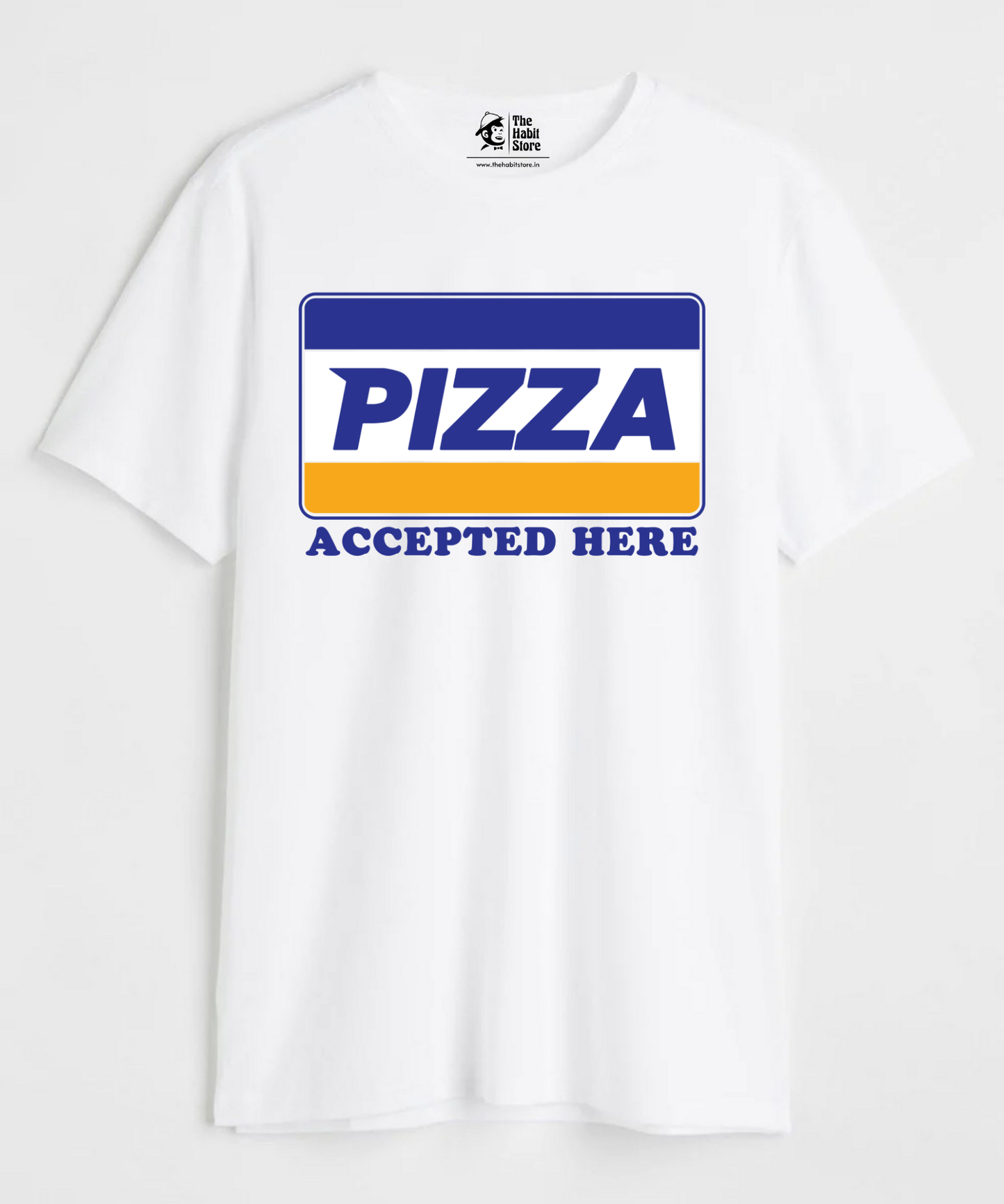 Payment By 🍕 Unisex Round Neck Half Sleeve T-shirt