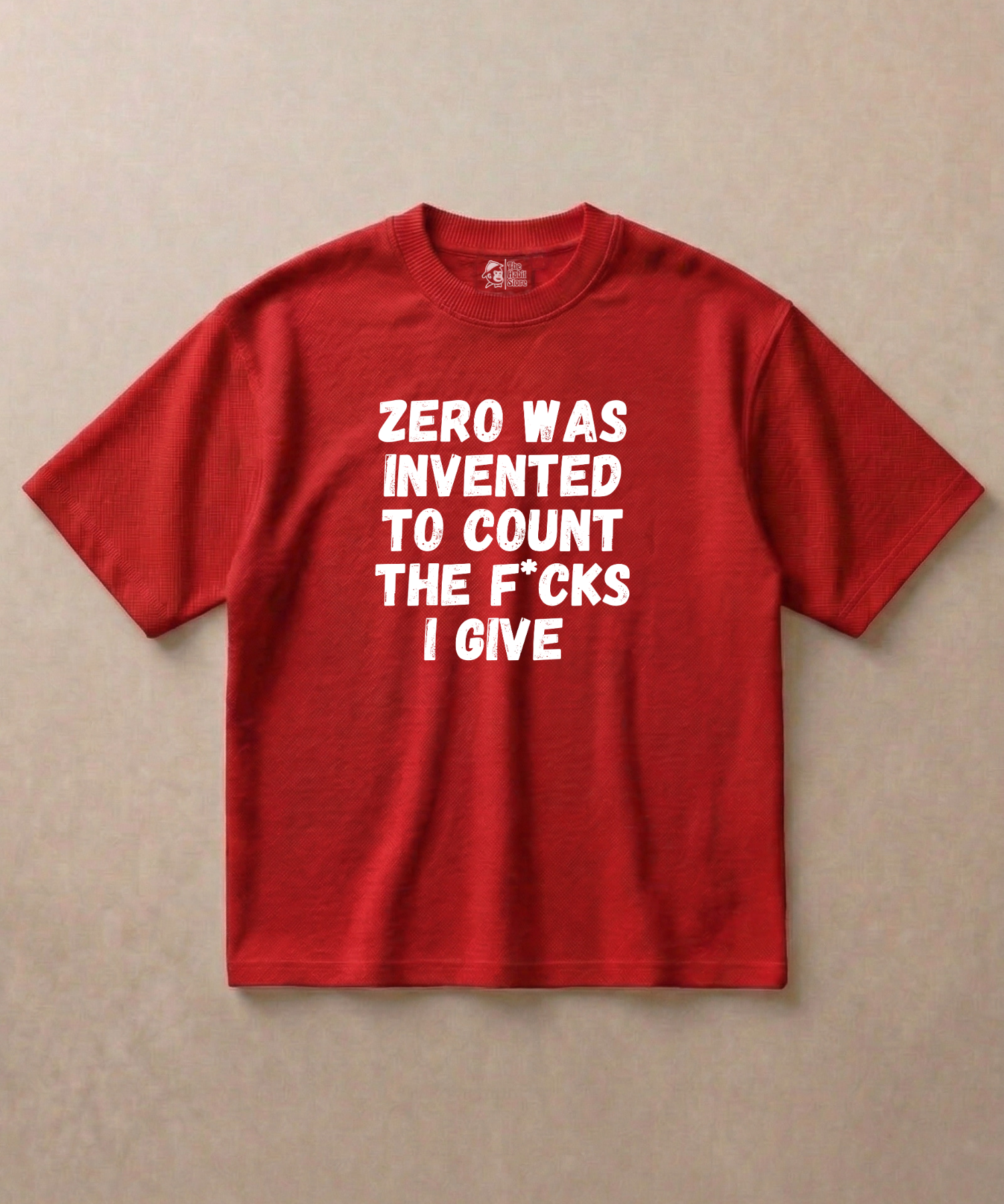 This is What Zero Was Invented For - Premium French Terry Oversized T-shirt
