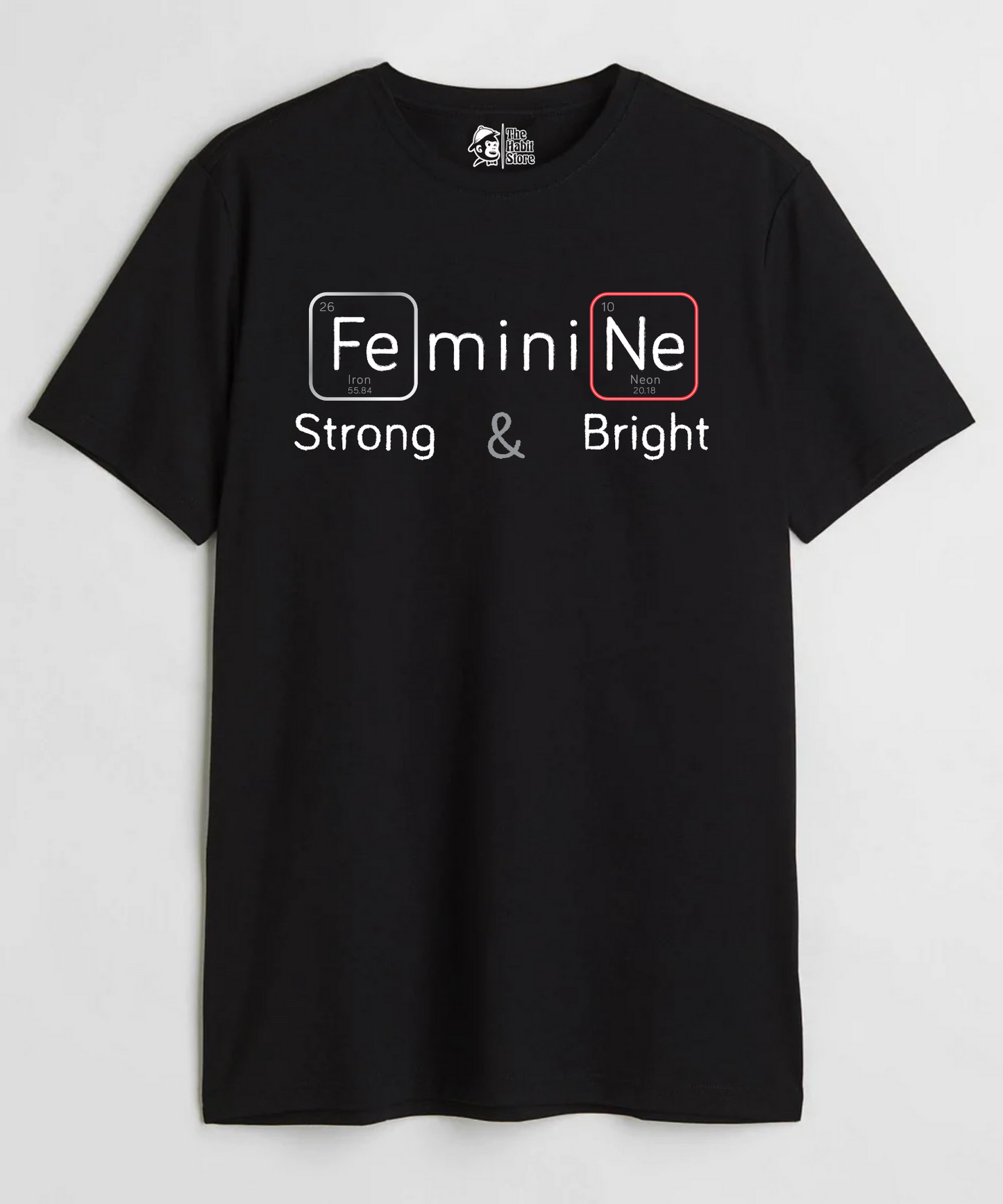 Strong & Bright 💪 & 🌞 Unisex Round Neck Half Sleeve T-shirt