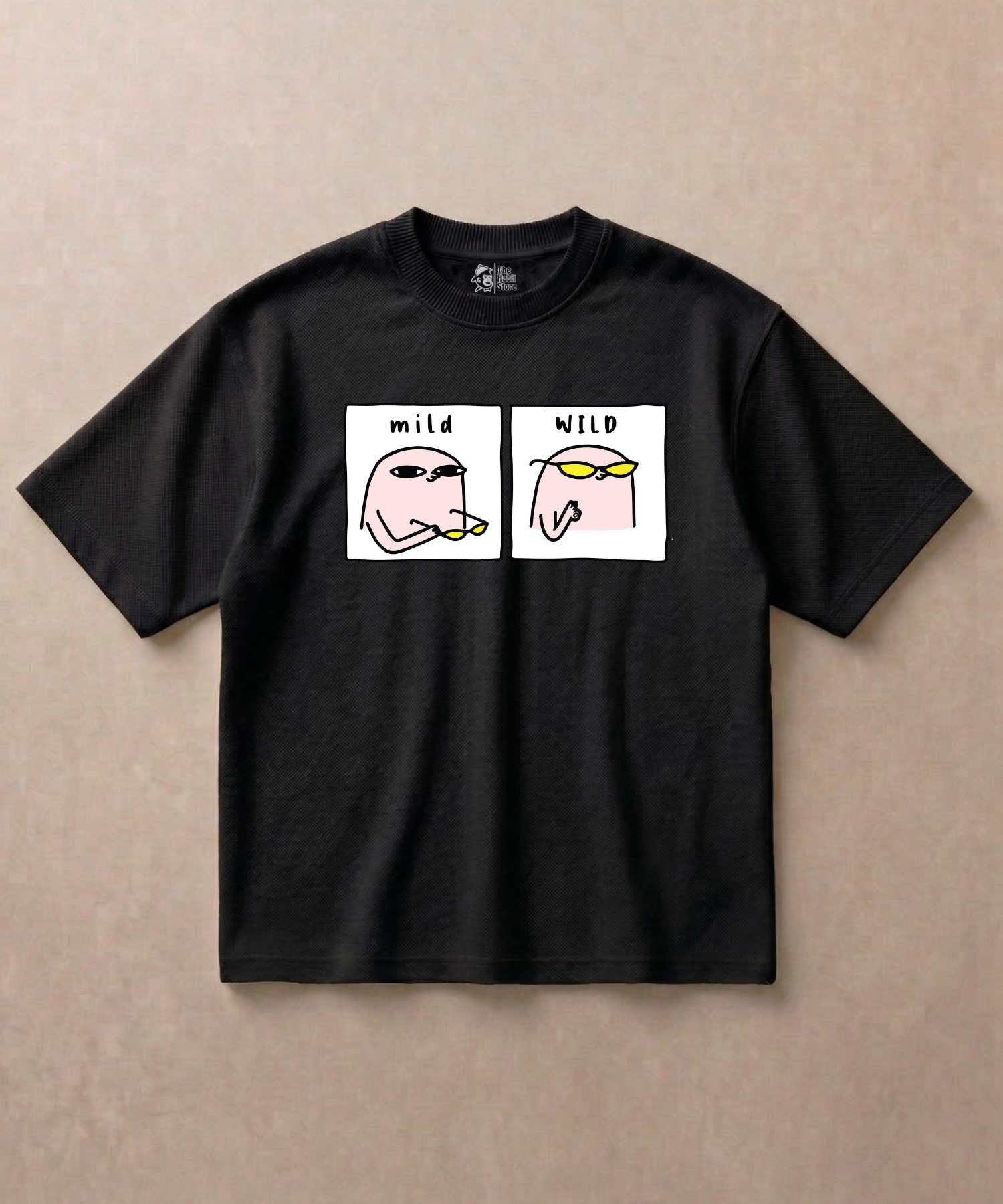 Mild & Wild - Premium French Terry Oversized T-shirt
