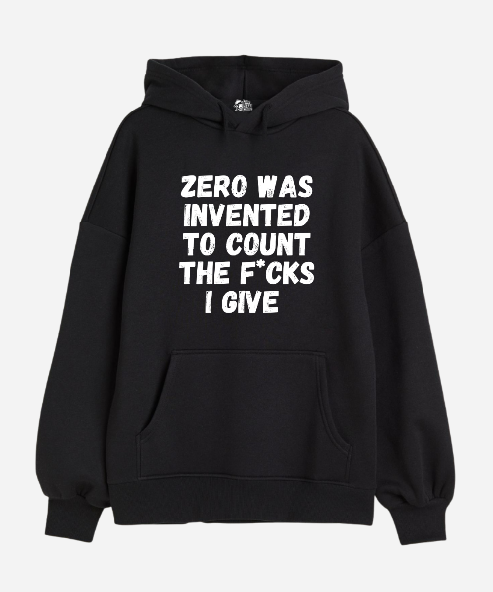 Zero Was Invented - Oversized Hoodie - COS