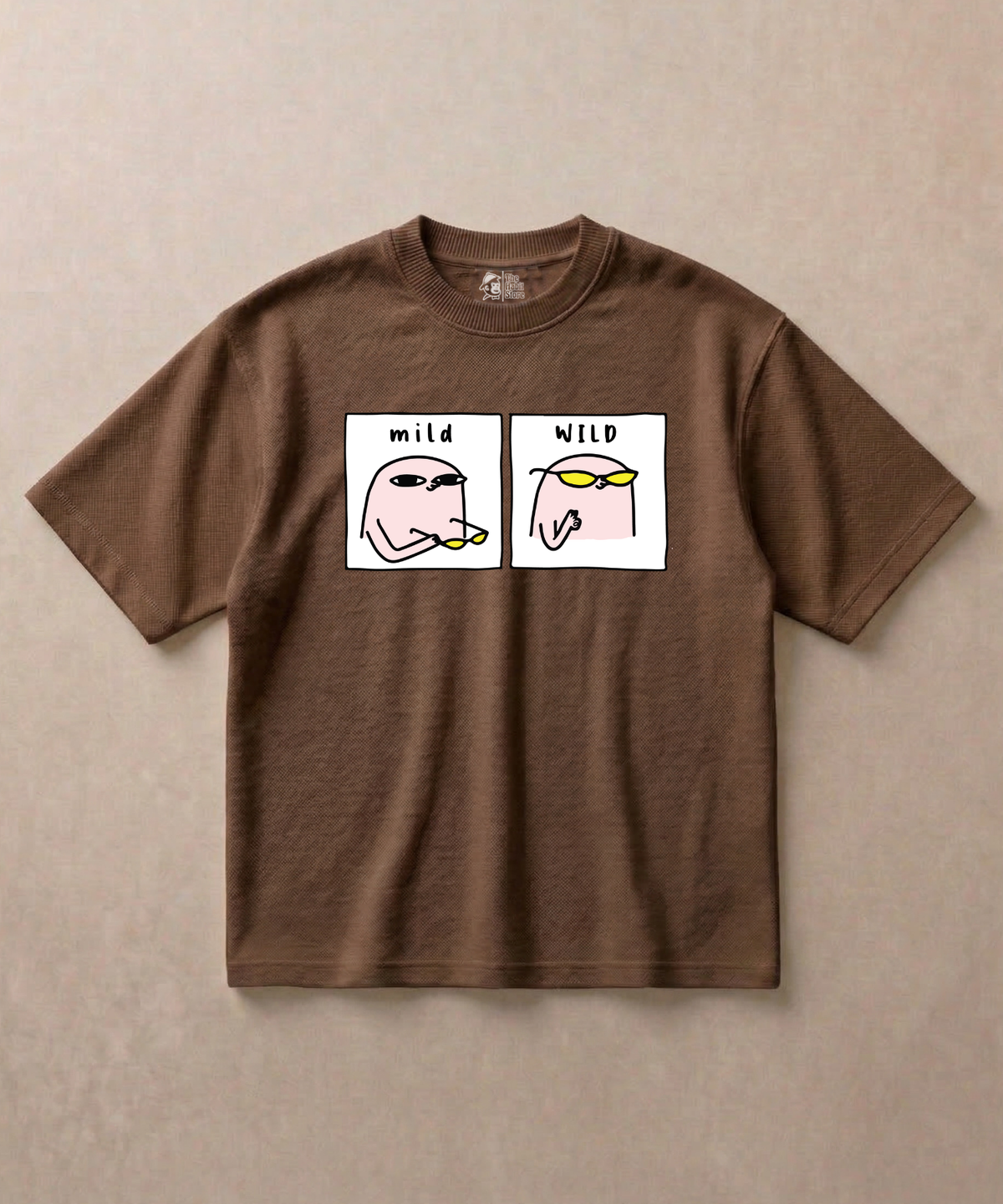 Mild & Wild - Premium French Terry Oversized T-shirt