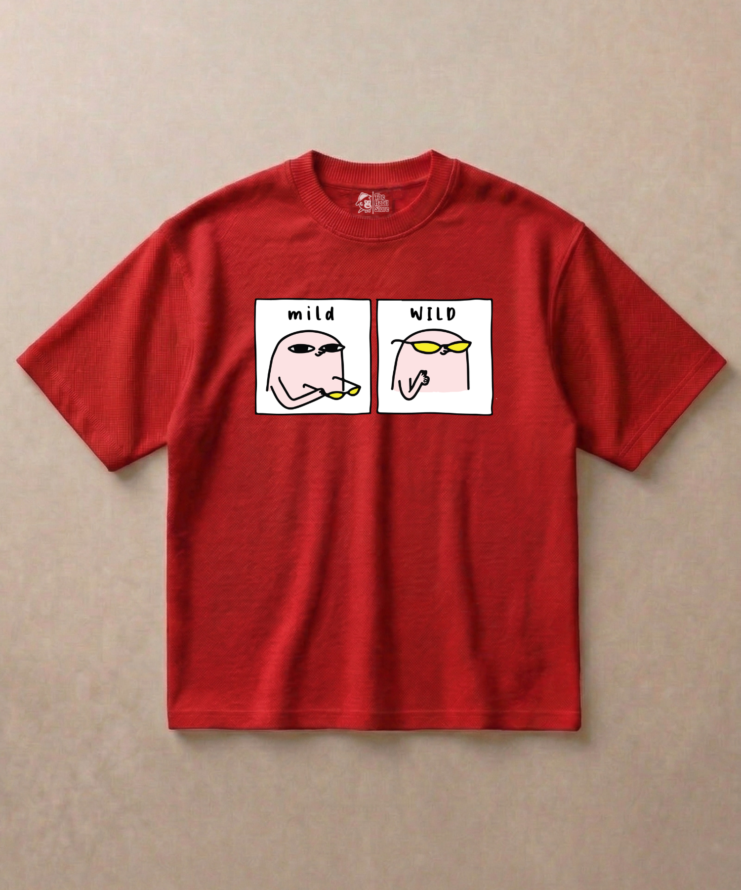Mild & Wild - Premium French Terry Oversized T-shirt